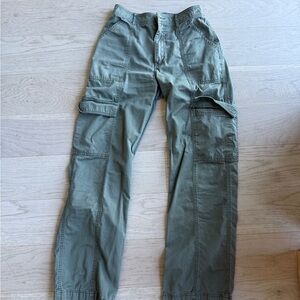 Abercrombie & Fitch Olive Cargo Pants